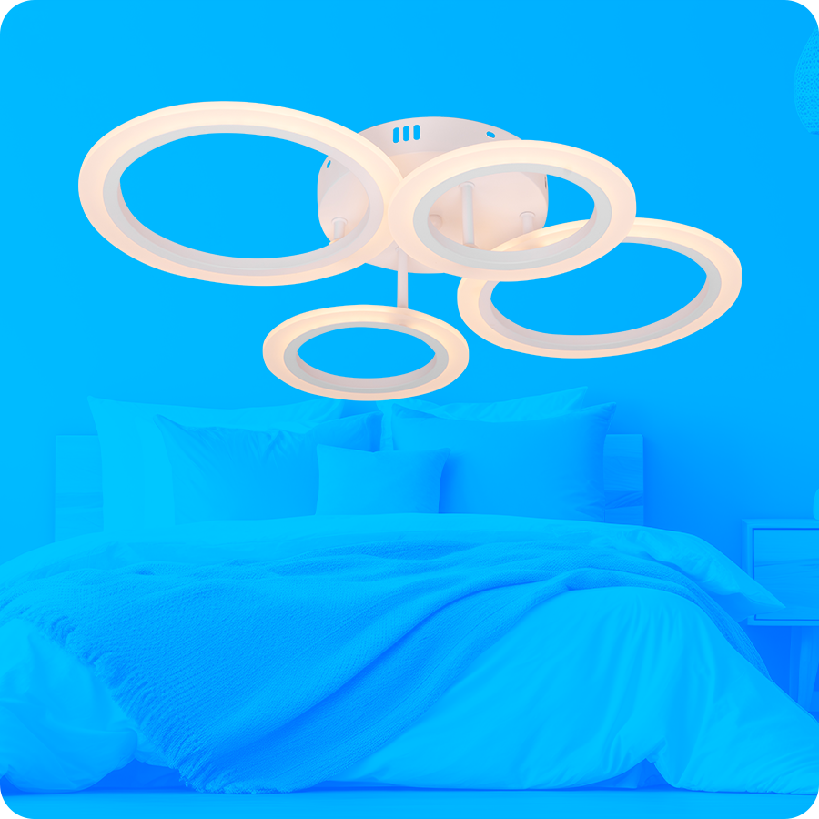 Lustres LED pour chambre à coucher