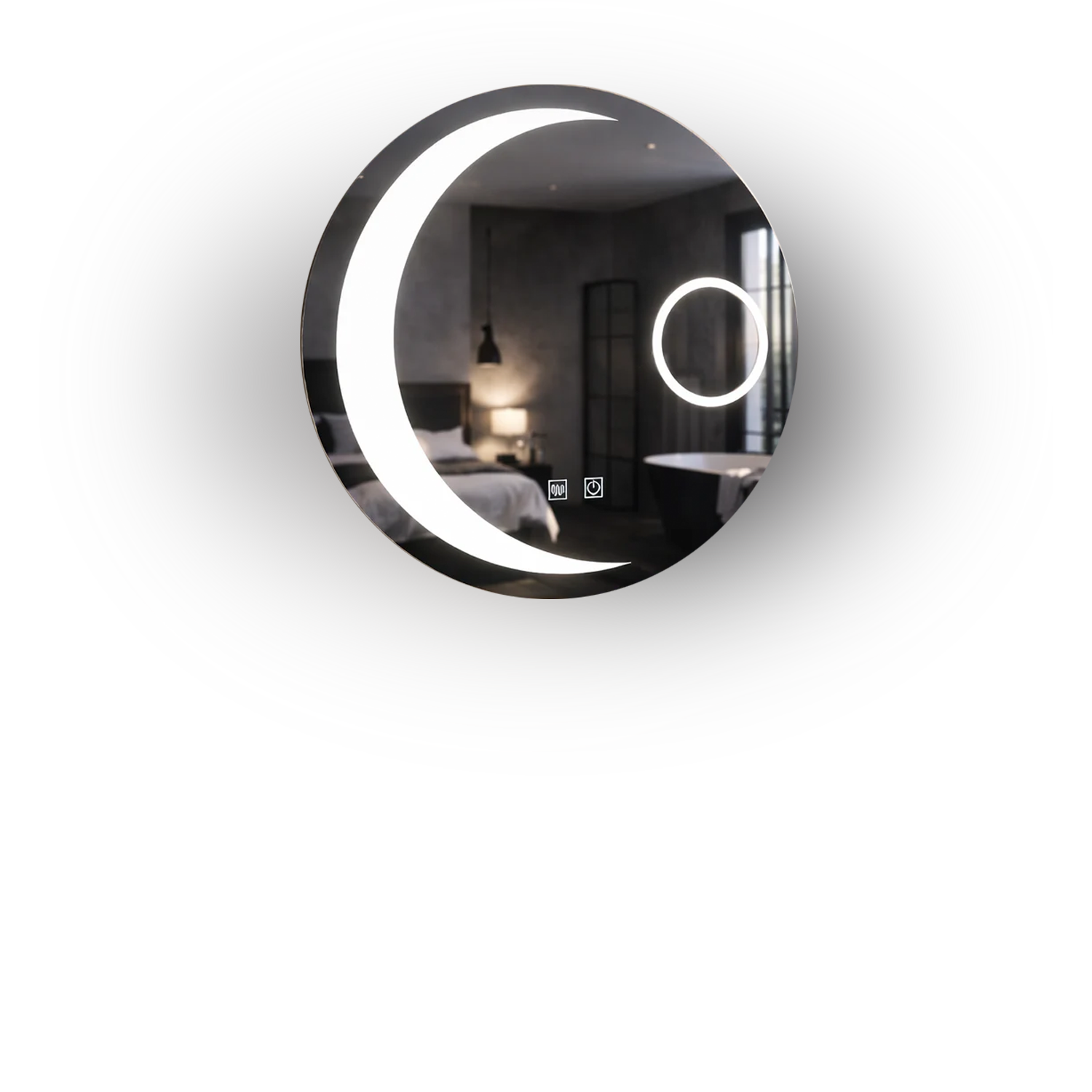 Miroirs de salle de bain ronds