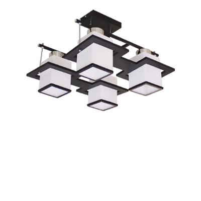 Lustres avec abat-jour