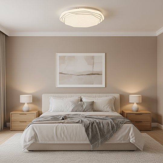 Plafonnier PL152 LED 35 cm, 31W, 3000K / 4000K / 6000K, Blanc, Plafonniers LED en métal et acrylique Default Title Alessandro Design