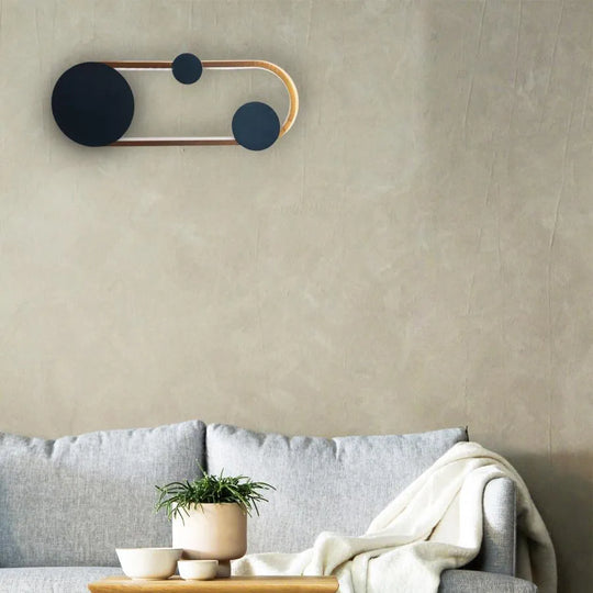 Applique murale LED Gruvix, 26W, dorée avec noir, lumière froide/chaude/neutre Appliques d'intérieur Default Title Alessandro Design