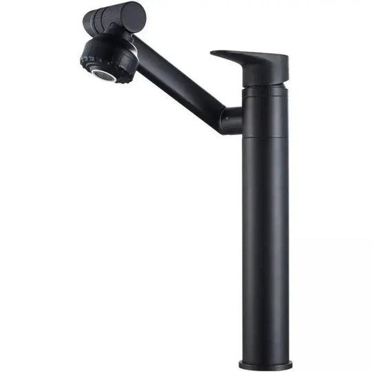 Robinet de lavabo, sanitaire en laiton, noir, OD/2028, robinets de salle de bains, titre par défaut, Alessandro Design