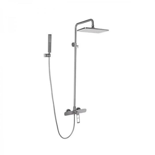 Colonne de douche, acier inoxydable SUS304, satiné, robinets et colonnes de douche 9710N Titre par défaut Alessandro Design