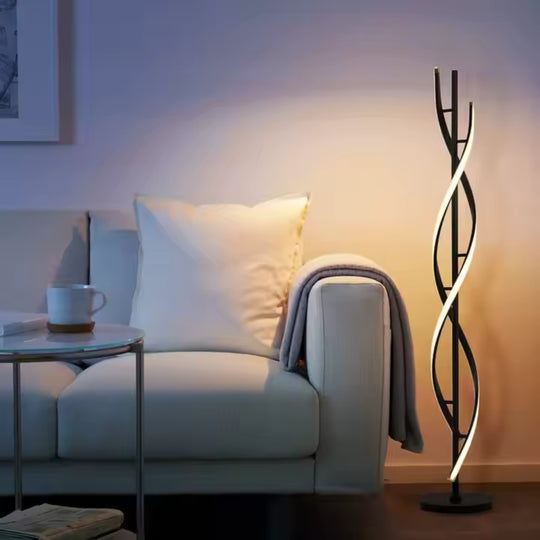 Lampe LED Upsilon, 27W, 3000K/ 4000K/ 6000K, Métal et Acrylique, Noir Veioze & Default Title Alessandro Design