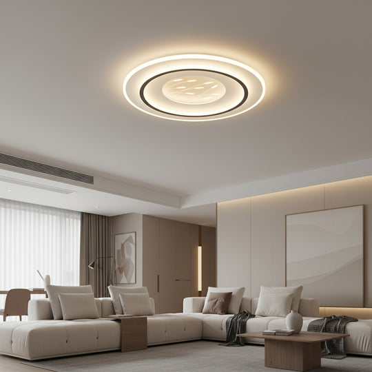 Lustre LED avec télécommande LINEA 125W, Rond, Lumière Froide/Chaude/Neutre, Dimmable, Noir Lustres LED avec télécommande Default Title Alessandro Design