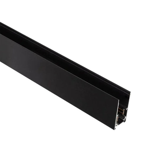 Rail appliqué pour projecteurs magnétiques, 2 m, noir Rail magnétique Titre par défaut Alessandro Design