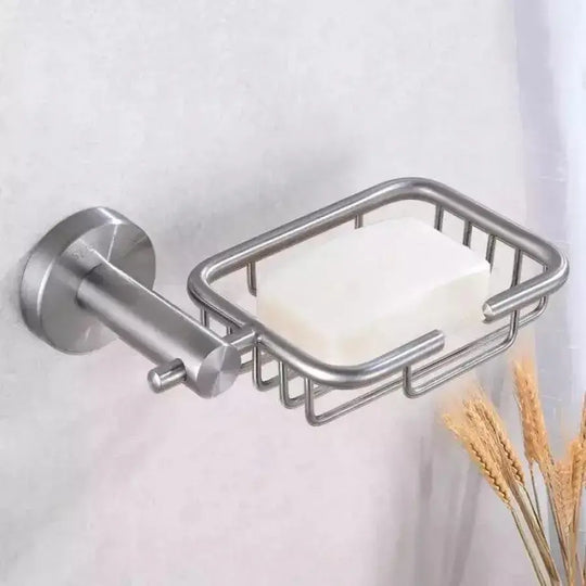 Porte-savon en acier inoxydable GJ/015C, accessoires de salle de bain, titre par défaut, Alessandro Design