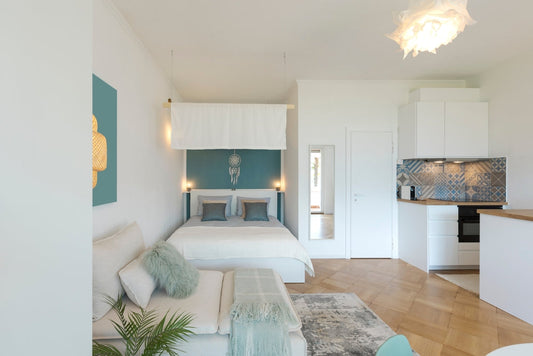 garsoniera amenajata modern