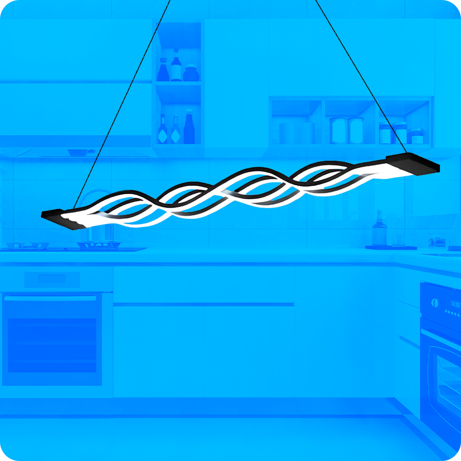 Lustres LED de cuisine