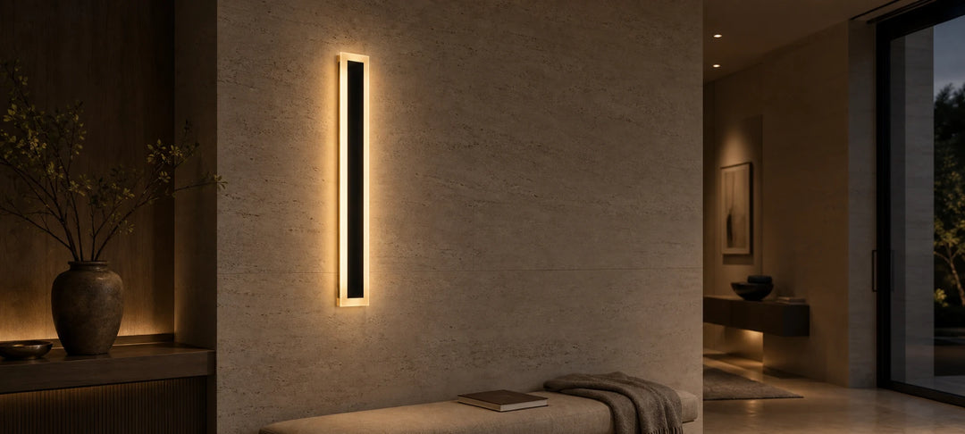 Applique murale LED d'extérieur Mack, longueur 30 cm, 4 W, IP65, métal, linéaire, noir - 01_AX200-300BK.png