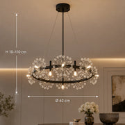 PETERHOF Magno Lustre en cristal, diamètre 62 cm, 20X G4, noir, hauteur réglable - 01_CC167-600BK.png