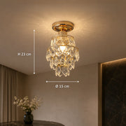 Lustre en cristal Ezzelin, 1xE27, métal, or - 01_CC191.png