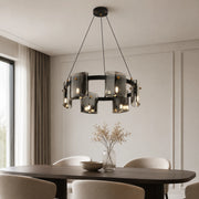 Lustre moderne, Valmontreux Largo, 6xG9, diamètre 60 cm, noir, hauteur réglable - 01_CM360-600BK.png
