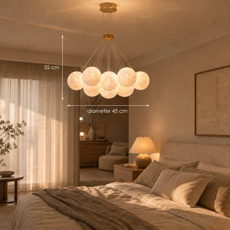 MODERN LOFT Lustre Bagliore, Globe, 9xE27, Hauteur réglable, Or - 01_LC816-9GD.png