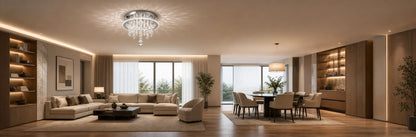 Lustre LED rond Alberico, 17 W, lumière froide/chaude/neutre, cristal, chrome brillant - 01_LL010.png