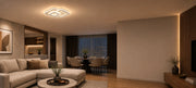 KOMPACTO Lustre LED 56W, 3 Carrés, Lumière Froide/Chaude/Neutre, Blanc - 01_LL646-300P.png
