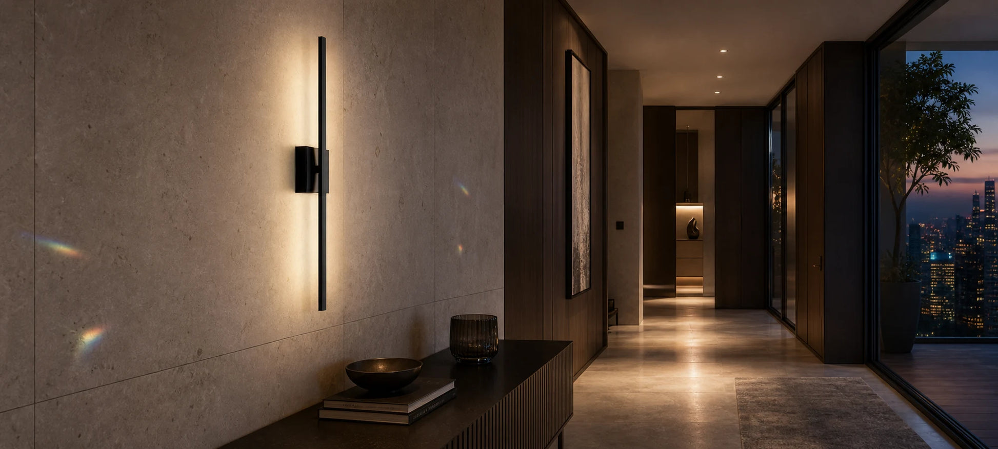 Lustre LED Raffaela 19W, 3000K, 4000K, 6000K, Acrylique 82,5cm, Noir - 01_LL870-80BK.png