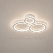 Lustre LED avec télécommande et cristal NOVA ROTONDA RGB 75W, 3 Cercles, Lumière Froid/Chaud/Neutre, Dimmable, Blanc - 01_LT073-3WH.png