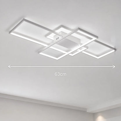 Lustra LED cu telecomanda LANDYN 78W, lumina Rece/Calda/Neutra, Dimabila, Alb - 01_LT500-3WH.png