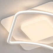 Lustra LED cu telecomanda MODERNO 53W, 2 Patrate, lumina Rece/Calda/Neutra, Dimabila, Alb - LT634-500P_closeup.png
