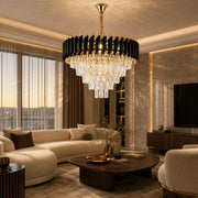 Lustre Cristal VERSAILLES Elégance 8x E14, Diamètre 50cm, Doré, Hauteur Réglable - 02_CC900-500GD.png