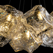 ECOLUCE MODERN Lustre, Globe, 7xE27, Hauteur Ajustable, Chrome - 02_LC815-7CH.png