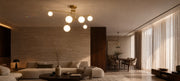 Lustre avec abat-jour rond, Dôme PENTHOUSE, 6x G9, Or, Métal - 02_LC825GD.png