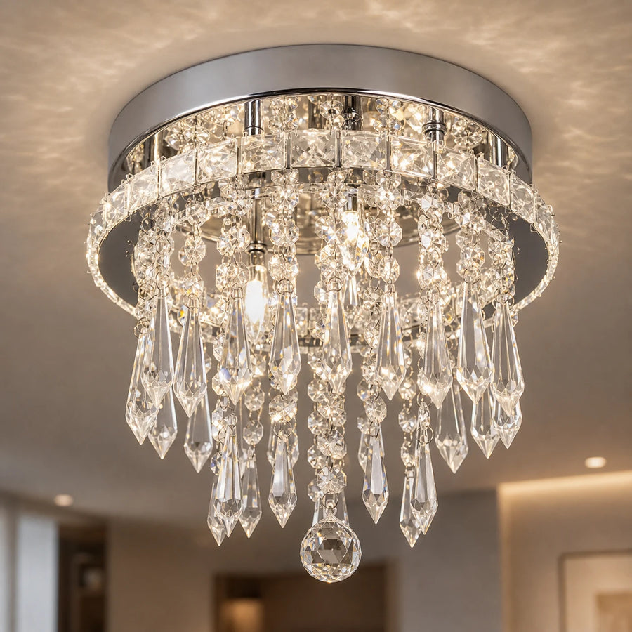Lustre LED rond Alberico, 17 W, lumière froide/chaude/neutre, cristal, chrome brillant - 02_LL010.png
