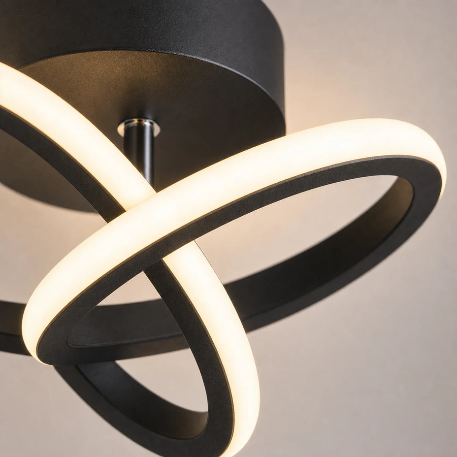 Lustre LED VERTEX Infinitum 13W, Lumière Froide/Chaude/Neutre, Noir - 02_LL563BK.png