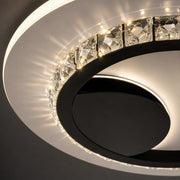 Lustre LED en cristal ARIELLA 39W, Rond, Lumière Froide/Chaude/Neutre, Noir - 02_LL602BK.png