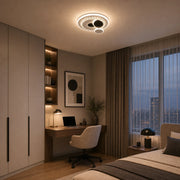 Lustre LED avec cristal HELIOX, 37W, 4 Cercles, Lumière Froid/Chaud/Neutre, Noir - 02_LL653-300BK.png