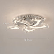 Lustre LED avec télécommande et cristal Alejandro RGB 88W, 5 Fleurs, Lumière Froide/Chaude/Neutre, Dimable, Chrome Brillant - 02_LT071-5.png