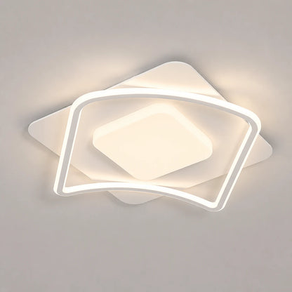 Lustra LED cu telecomanda MODERNO 53W, 2 Patrate, lumina Rece/Calda/Neutra, Dimabila, Alb - LT634-500P_cover.png