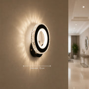 Applique LED NOVA Rotonda, 16W, Noir & Acier Inox, Lumière Chaude/Froide/Neutre - 03_AL073-1BK.png
