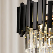 BLOIS Lustre en cristal Petito 3xE14, diamètre 30 cm, noir, hauteur réglable - 03_CC110:300BK.png