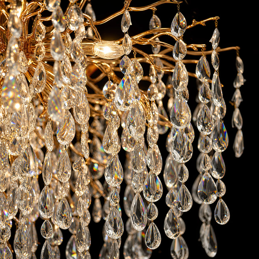Lustre en cristal WALTZ Cascade, 9x G9, doré, 80 cm, hauteur réglable - 03_CC331-80.png