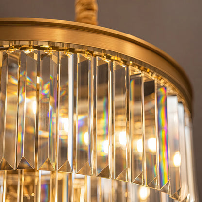 Lustre en Cristal CHAMBORD Petito 3xE14, Diamètre 28cm, Or Mat - 03_CC930-300GD.png