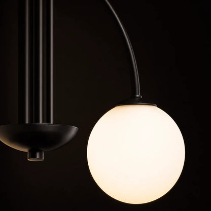 Lustre avec abat-jour, Torino, 4xE27, Noir, Métal - 03_LC850-4BK.png