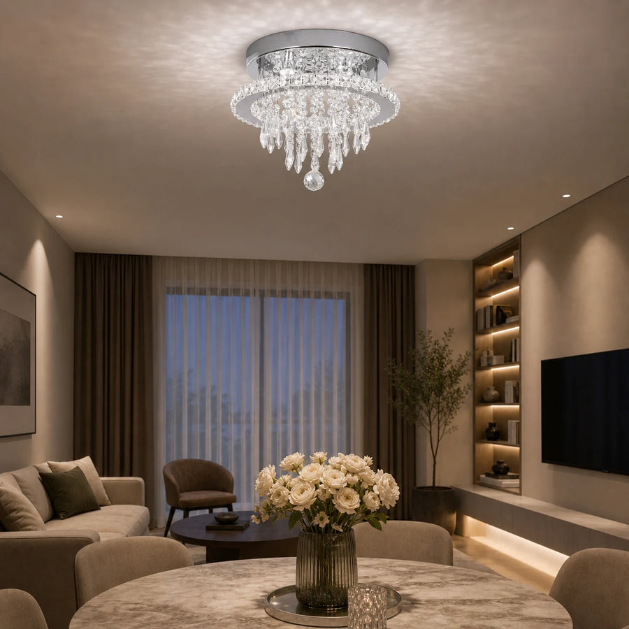 Lustre LED rond Alberico, 17 W, lumière froide/chaude/neutre, cristal, chrome brillant - 03_LL010.png