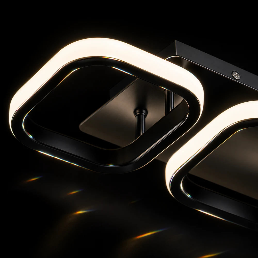 Lustre LED VERTEX 34W, 3 carrés, Linéaire, Lumière Froid/Chaud/Neutre, Noir - 03_LL770-3BK.png