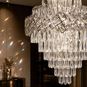 Lustre en cristal WINDSOR Grande Supremo 14xE14, diamètre 60X90cm, chrome brillant, hauteur réglable - 04_CC800-600X900CH.png