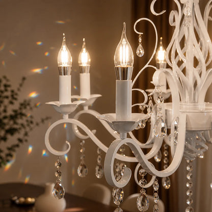 DELLI SANTI Lustre 6xE14, Diamètre 52cm, Blanc, Hauteur réglable - 04_LC130-6WH.png