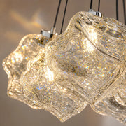 ECOLUCE MODERN Lustre, Globe, 7xE27, Hauteur Ajustable, Chrome - 04_LC815-7CH.png