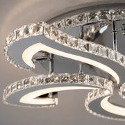 Lustre LED avec télécommande et cristal Alejandro RGB 88W, 5 Fleurs, Lumière Froide/Chaude/Neutre, Dimable, Chrome Brillant - 04_LT071-5.png