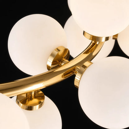 Lustre de chambre LOFT, 25x G9, or blanc, métal, hauteur réglable, moderne - 03_LC802-25GD.png
