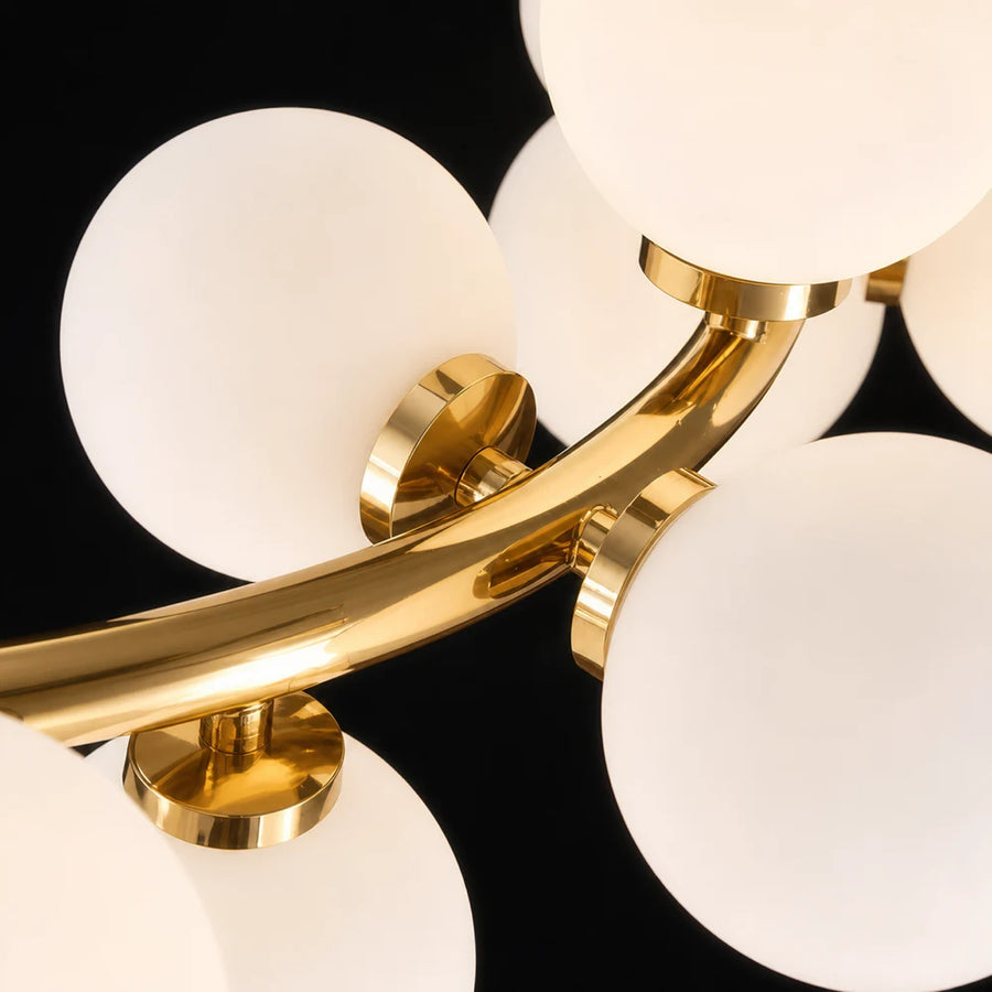 Lustre de chambre LOFT, 25x G9, or blanc, métal, hauteur réglable, moderne - 03_LC802-25GD.png