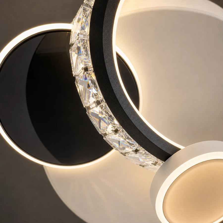 Lustra LED cu cristal PRISMIQ 45W, 3 Cercuri, lumina Rece/Calda/Neutra, Negru - 03_LL654-300BK.png