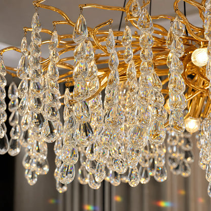 Lustre en cristal WALTZ Cascade, 9x G9, doré, 80 cm, hauteur réglable - 05_CC331-80.png