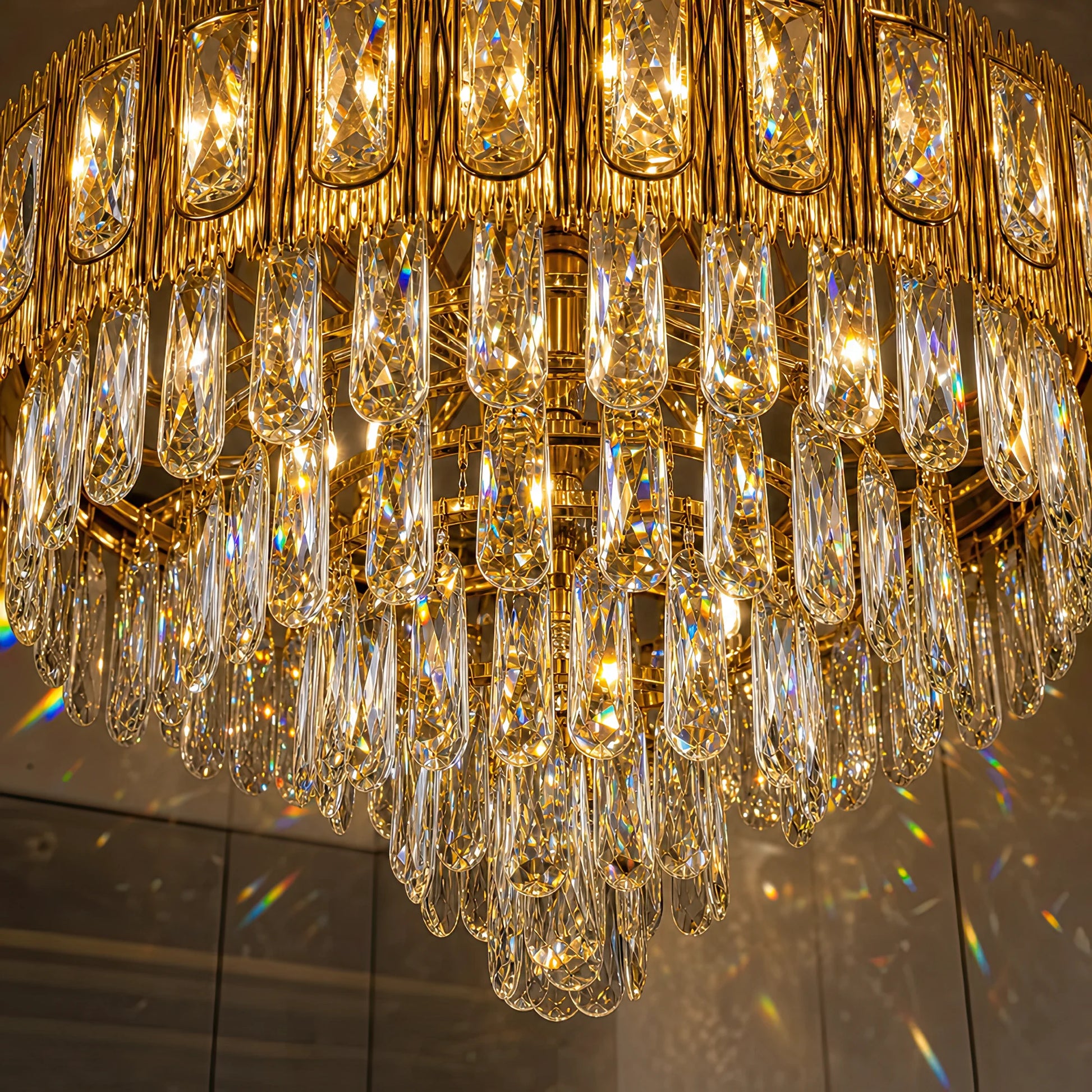 Candelabru Cristal BELVEDERE Eleganza 8xE14, Diametru 50cm, Auriu Lucios, Inaltime Reglabila - 05_CC912-500GD.png