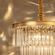 Lustre en Cristal CHAMBORD Petito 3xE14, Diamètre 28cm, Or Mat - 05_CC930-300GD.png